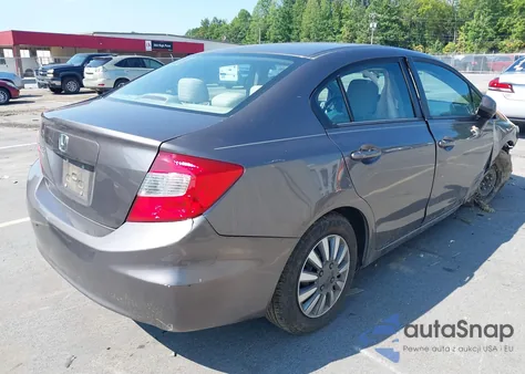 2012 Honda Civic Lx from USA, damaged, VIN 19XFB2F50CE070614